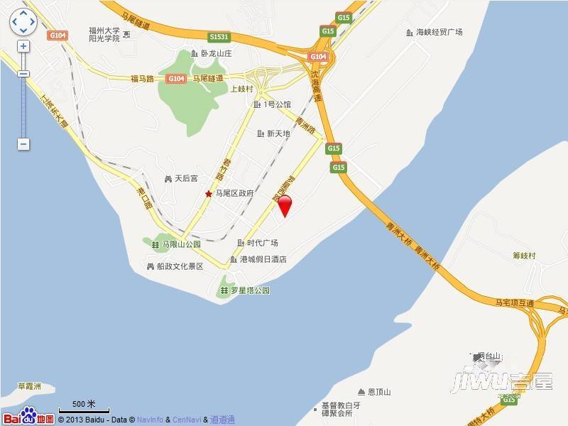 青洲新村位置交通图图片