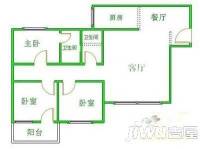 源福花园3室2厅2卫143㎡户型图