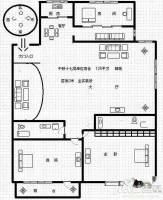中铁宿舍4室2厅2卫127㎡户型图
