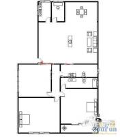 国光社区4室2厅2卫户型图
