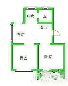 电建南苑3室2厅2卫户型图