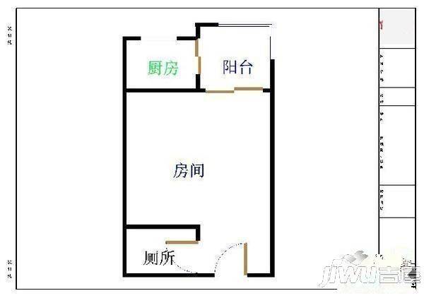 闽都大庄园丽水琴湾3室2厅2卫户型图