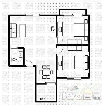 闽都大庄园丽水琴湾3室2厅2卫户型图