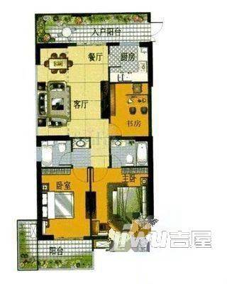 君临香格里别墅6室3厅3卫350㎡户型图