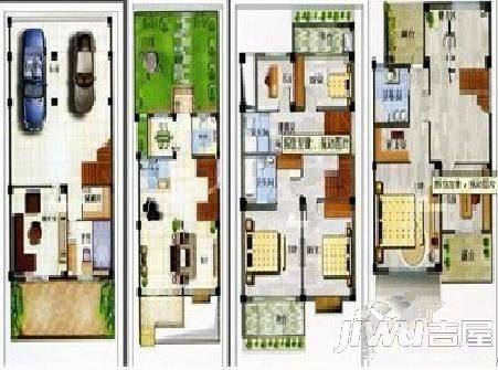 君临香格里别墅6室3厅3卫350㎡户型图