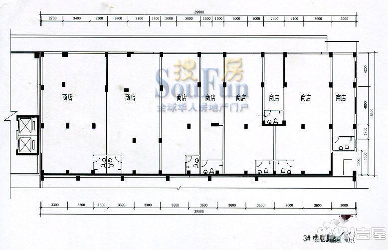 富商世家4室2厅1卫188.2㎡户型图