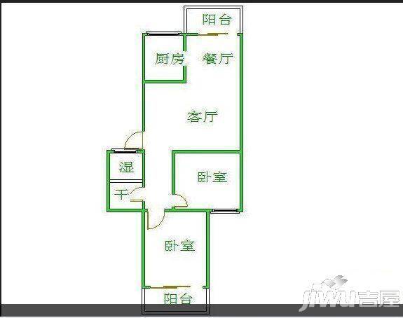 中融金山广场1室0厅0卫200㎡户型图