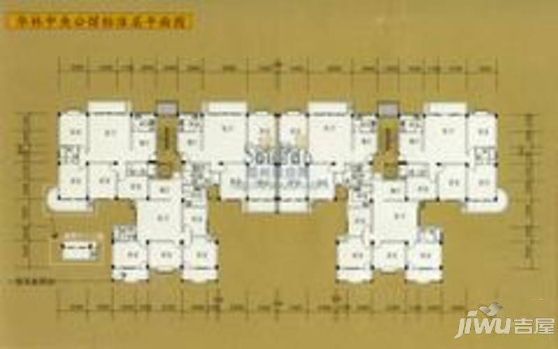 华林中央公馆4室2厅2卫146.3㎡户型图