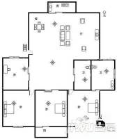 福仕新村4室2厅2卫109㎡户型图