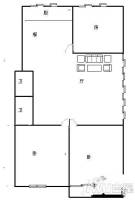 凤池新村3室2厅2卫120㎡户型图