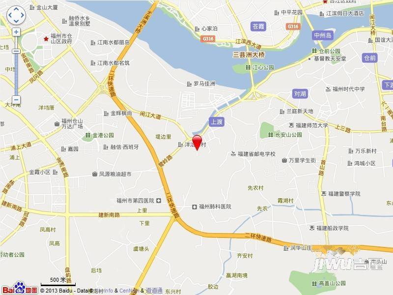 南台新苑莲花园位置交通图图片