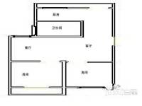 凤仪家园2室2厅1卫户型图