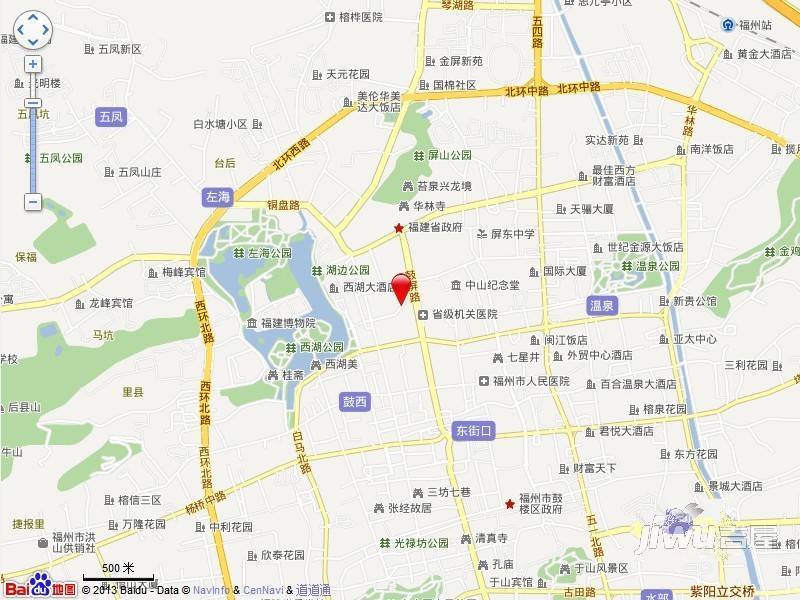 九彩公寓位置交通图图片