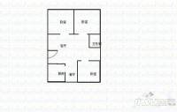 邦发新村3室2厅2卫83㎡户型图