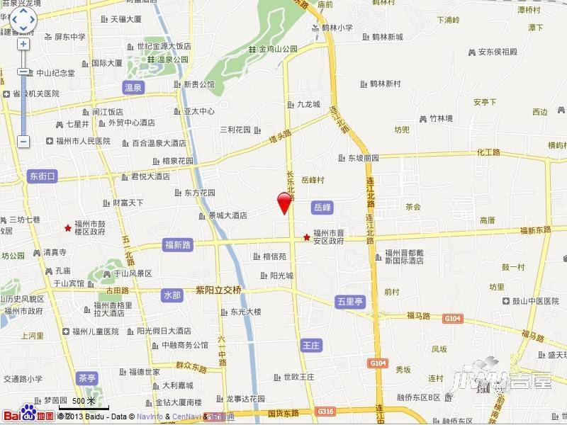 福霞小区位置交通图图片