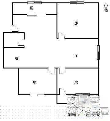 汇达花园4室2厅2卫172㎡户型图