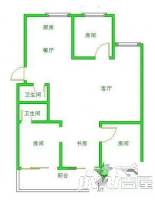 五凤山庄4室2厅2卫110㎡户型图