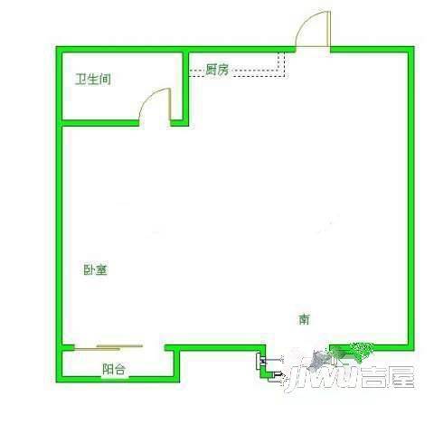 家春秋3室1厅2卫户型图