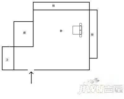 永鸿美域东方3室3厅2卫户型图