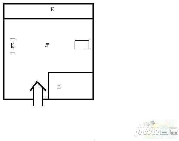 永鸿美域东方3室3厅2卫户型图