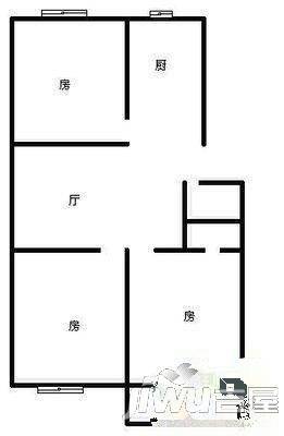 龙峰新村3室2厅1卫110㎡户型图