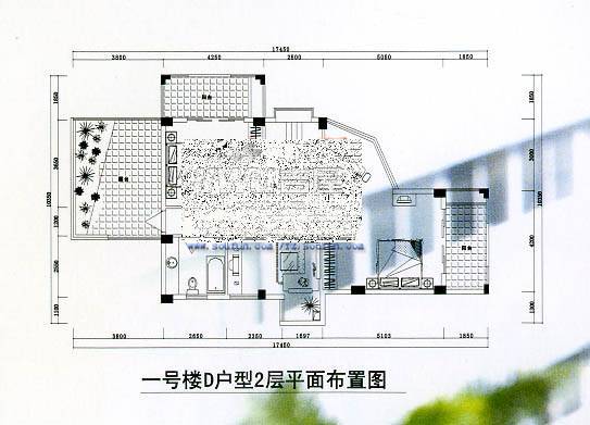 安居佳苑2室2厅1卫91.7㎡户型图