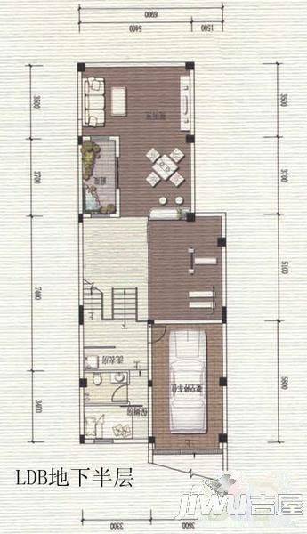 阳光理想城丹宁顿小镇5室3厅3卫280㎡户型图