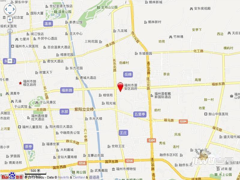 福新公寓位置交通图图片