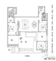 万科金域榕郡别墅5室3厅4卫207㎡户型图