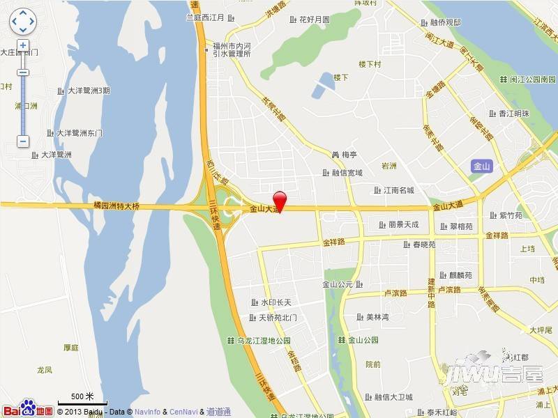 金山桔园一期龙苑位置交通图图片