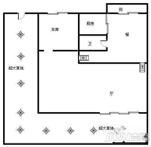 桂湖别院4室2厅3卫221㎡户型图