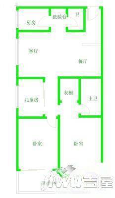 三木翰林苑4室2厅2卫130㎡户型图