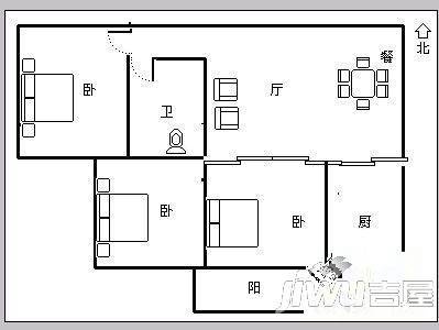 三木翰林苑4室2厅2卫130㎡户型图