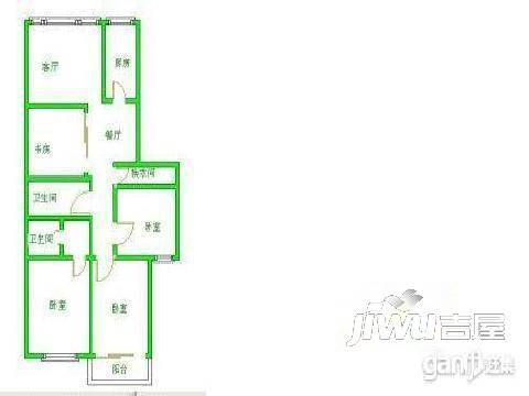 三木翰林苑4室2厅2卫130㎡户型图