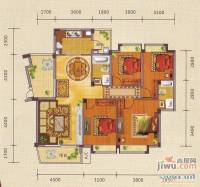 世洋丽豪园4室2厅2卫144.9㎡户型图