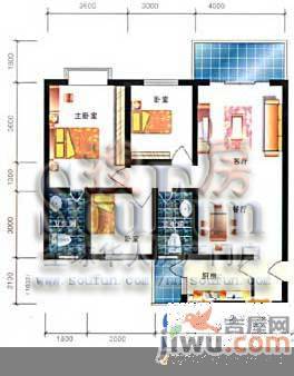 翠湖新城4室2厅3卫户型图