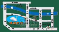 翠湖新城位置交通图图片