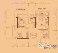 规划局家属院2室2厅1卫户型图