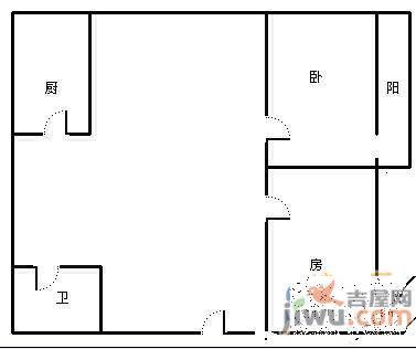 五一小区3室2厅2卫户型图