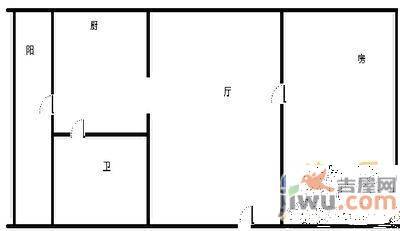 江滨花园3室2厅2卫户型图