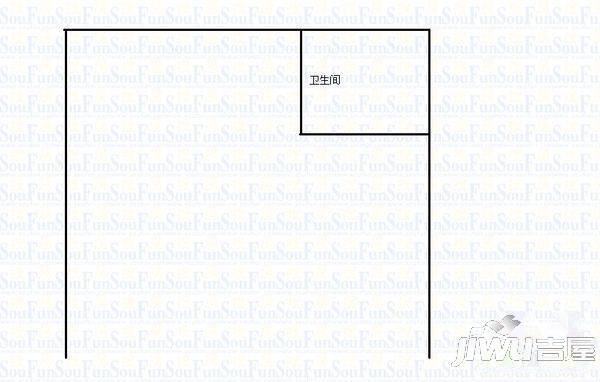 柬埔寨园3室2厅2卫户型图