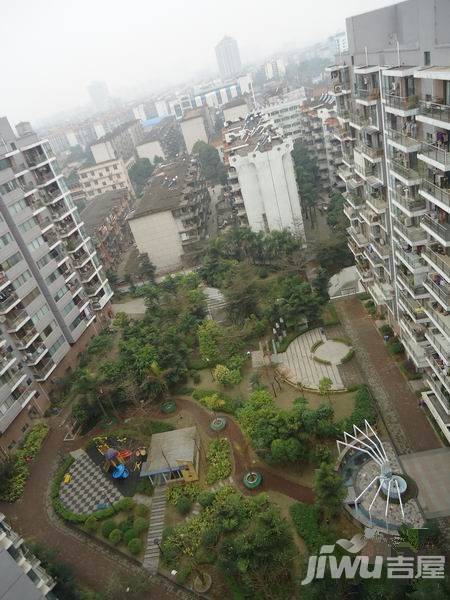 金色盛天实景图图片