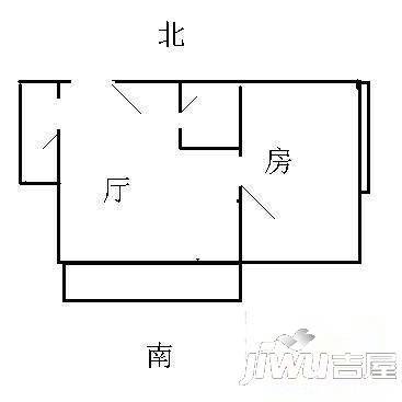 永泰大厦3室2厅2卫户型图