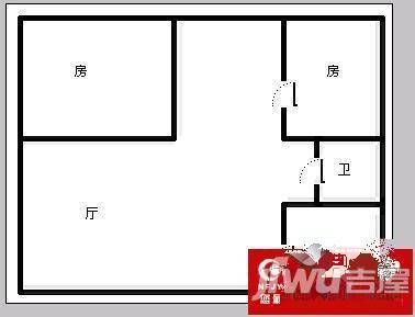 滨江丽景花园别墅4室2厅1卫户型图