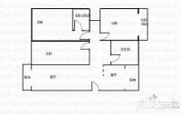 金龙公寓3室2厅2卫110㎡户型图