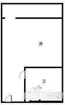 巨隆大厦4室2厅1卫户型图