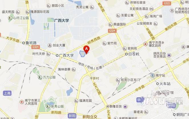 桂馨源花园位置交通图图片