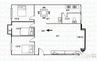 西津小区0室2厅1卫户型图