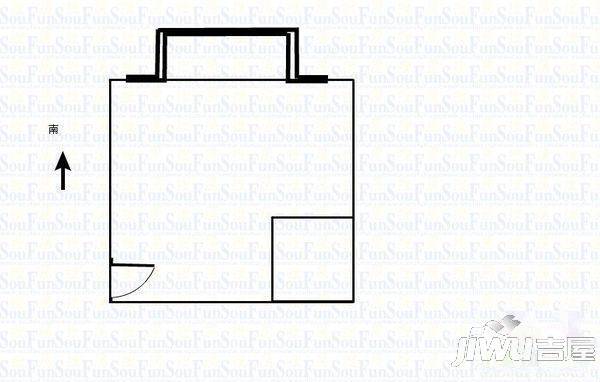 10+1商业广场住宅3室2厅2卫户型图