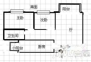 云星尚雅名都3室0厅0卫户型图